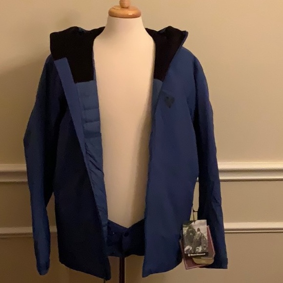 Black Diamond Mission Down Ski Jacket - Denim Blue - Medium - Picture 10 of 16